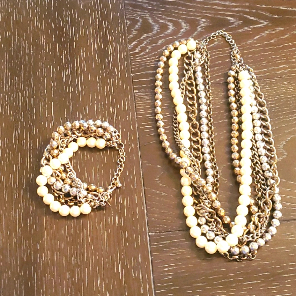 🤴Premier designs Necklace and Bracelet set